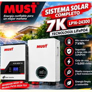 Stock: Combo MUST Inversor de 3kwh + Batería de 7kwh - Oferta - Img 58479659