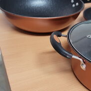 Set 3 piezas de induccion sarten wok y cazuela - Img 45507622
