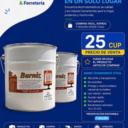 Barniz transparente vitral 4.4 lts - Img 51217162