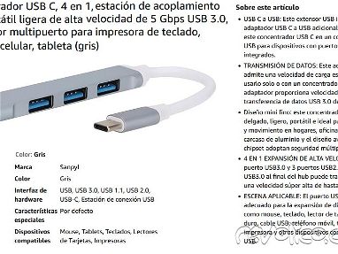 cable OTG para tipo C y micro USB.  DOS EN UNO - Img 68307463