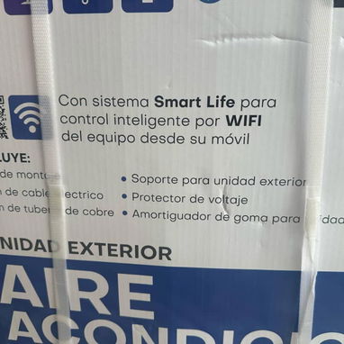 AIRE ACONDICIONADO TIPO SPLIT,ALL NOVU 1 TONELADA CON SOPORTE DE PARED Y PROTECTOR DE VOLTAJE - Img 125797003