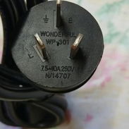 Cable con enchufe/espiga tipo I, chino/Australiano/argentino. 10usd - Img 58065138
