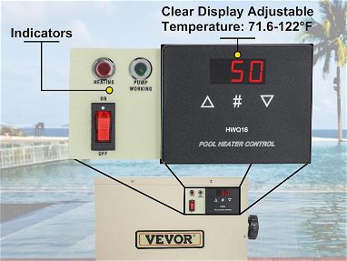 Calentador de agua para piscina - Img 64888063