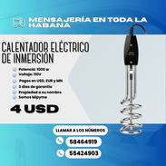 CALENTADOR DE AGUA ELÉCTRICO 1000W 💰 Precio: $4.00 - Img 55564681