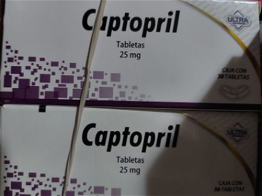 Captopril, caja con 30 tabletas de 25 mg - Img main-image