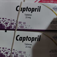 Captopril, caja con 30 tabletas de 25 mg - Img 45329421