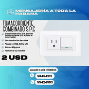 🔌 TOMACORRIENTE COMBINADO S.P.C 💲 Precio: 2.00 USD - Img 56702719