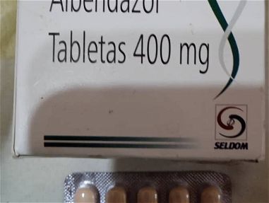 Albendazol tab, 400 mg, cada una, importado - Img main-image-45788556