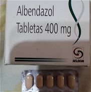 Albendazol tab, 400 mg, cada una, importado - Img 45788556