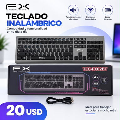 🛜 Mouse y Teclado Inalámbrico - 4/4