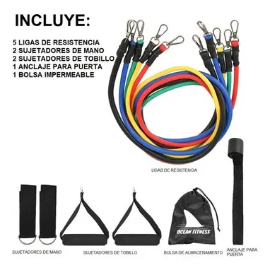 ✅ KIT 5 LIGAS TUBULARES ✅ PARA GYM ✅ FITNESS ✅ EJERCICIO ✅ GIMNASIO ✅ ENTRENAMIENTO ✅ FIT ✅ .............. 5.887.23.60 - Img 103557820