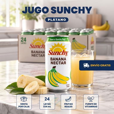 CAJA JUGO SUNCHY | ENVÍO GRATIS | VARIOS SABORES - 2/7