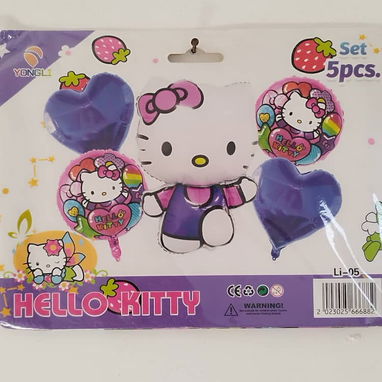 Set de Globos de 5 Piezas (Varias Temáticas) - Img 110039245
