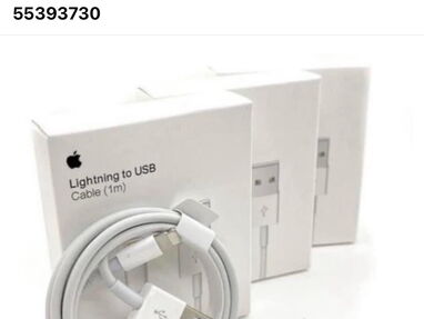 Vendo cables de cargador tipo c iPhone v8 - Img main-image