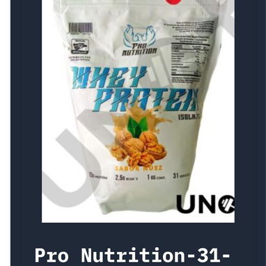 Pro Nutrition 31 Galleta,Nuez y Vainilla - Img 122129130