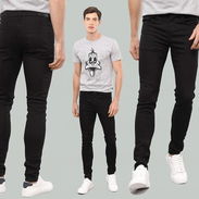 PANTALÓN NEGRO MEZCLILLA DE HOMBRE, MARCA CUIDADO CON EL PERRO - Img 43889487
