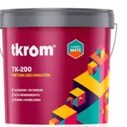 Pintura de vinil verde y rojo terracota tkrom 100% original y cellada - Img 58331100