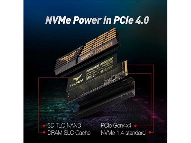 0km✅ SSD M.2 Team Group T-Force Gaming Cardea A440 2TB 📦 HeatSink, NVMe, PCIe 4, 7000mbs, 1400tbw ☎️56092006 - Img 62115697