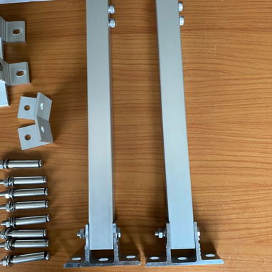 Wa.me/*5358296067 ☀️ SOPORTE AJUSTABLE PARA PANEL SOLAR ☀️ 🔹 Solo $55 USD 🛡️ 7 días de garantía - 3/6