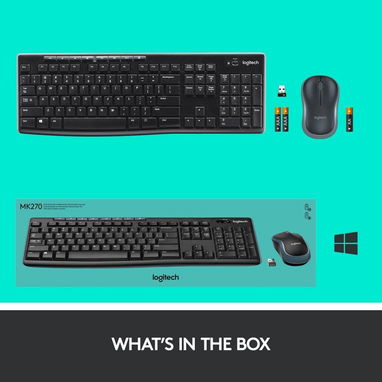 📞53884600.🎇 Combo inalámbrico Logitech MK270 🎇 Mensajería disponible.🚴 - Img 119443566