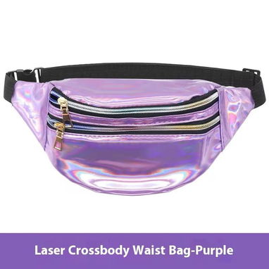 🍑Riñonera Holográfica para Mujer – Bolso Multiforma🍑 - 5/10