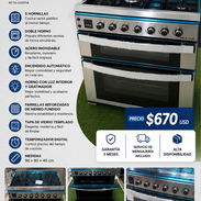 (O) Cocina MILEXUS de 30" con 5 Hornillas y Doble Horno 670usd - Img 56129541