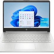 usd Laptop HP 14-dq2055wm, Intel Core i3-1115G4, 4gb RAM 256gb SSD, Pantalla FHD 14.0", Windows 10. Lector de huell - Img 58157625