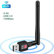 ✳️ Adaptador Wifi Usb Modem Wifi  🛍️Tarjeta de Red Tarjeta Wifi Gama Alta  Receptor Wifi Antena Wifi - Img 44750653
