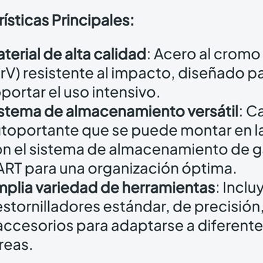 HART Juego de Destornilladores de 110 piezas 🌐 - 2/3