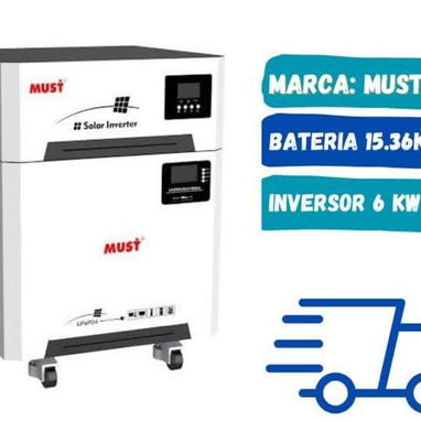 ☀️Kit de 6kw  -6 Panles solares bifaciales 600 Wats ( las bases que son utilizadas incluidas en las instalaciones - 2/2