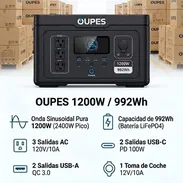 Estación OUPES Exodus 1200W/992Wh - Img 56283203