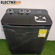 *Lavadora Semiautomática Milexus 7kg* *Color:* Negro *Precio:* 175usd *Garantía:* 1 mes - Img 54400330
