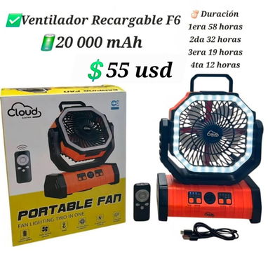 Ventiladores recargables de mesa - 2/2