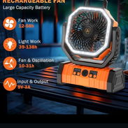 Ventilador recargable F6 - Img 55810643