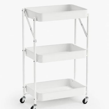 🛒 Carrito Organizador Plegable de 3 Niveles 💰 35 USD descripción 👇 Recogida en Vedado o mensajería Casa viva - Img 124241152