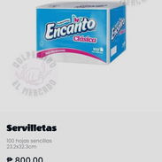 Vendo servilletas. 100 hojas sencillas. - Img 56920909