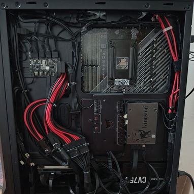 🖥️ Gabinete Nox Hummer Quantum Gaming ATX – Cristal Templado + 6 Ventiladores ARGB/RGB + Hub USB 3.0 ORICO 🌈 - 8/8
