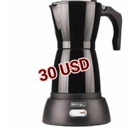 CAFETERAS ROYAL 6 Tazas - Aroma y sabor en cada taza – 6 tazas de café recién hecho. ✅ Nuevas con garantía. - Img 54444703