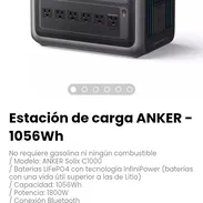 Estación de carga ANKER - 1056Wh. / Modelo: ANKER Solix C1000 - Img 53965984