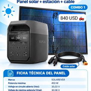 Combo de Ecoflow con cable de 10 metros y panel de 450 w 😏 - Img 58181942