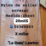 Nylon 25x45 cm nacionales por millar - Img 56189625