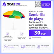 Sombrilla de playa - Img 57224724