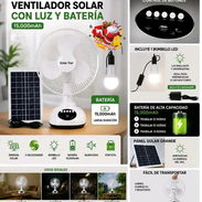 Ventiladores recargables de mesa - Img 55827555