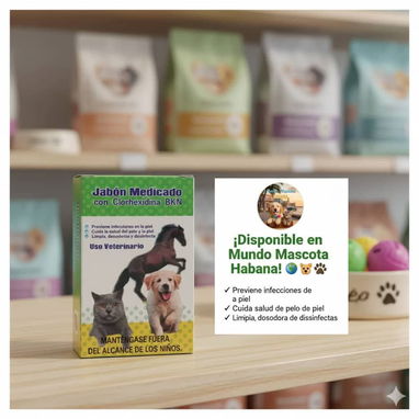Shampoo de Clorhexidina para perros, gatos y animales de granja - Img 114624214