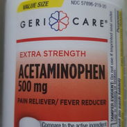Acetaminophen 500mg Frasco de 200 Tabletas ,Importado ,ver Foto, Precio 10usd - Img 55656998