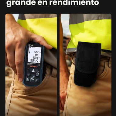 Medidor laser DTAPE profesional [100 metros] - 8/8