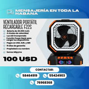 🌬️🔥Ventilador Portátil Recargable F22S 🔋 Batería de 40,000 mAh 💰 PRECIO: $100 🛡️ GARANTÍA: 15 DÍAS - Img 56939698