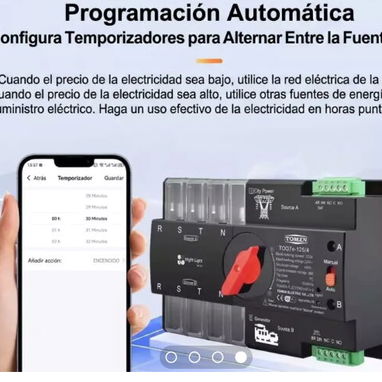 Switch de transfercia automático 2P - 4/4
