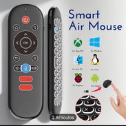 CONTROL REMOTO PA SMARTV RETROILUMINADO CON APRENDIZAJE IR Y MOUSE AL AIRE CON MINI TECLADO - Img 54915759