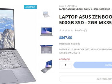 ✨📦✨Laptop ASUS ZenBook - Q407I✨📦✨ - Img 59622577